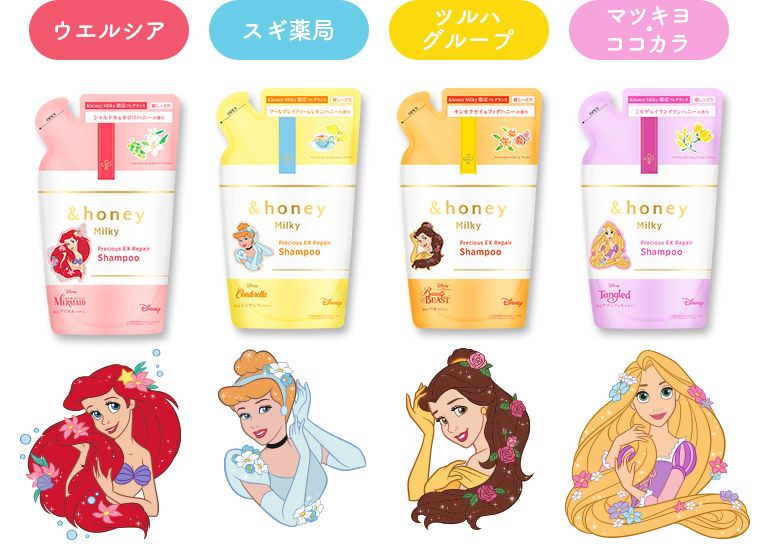 ディズニープリンセスパッケージ