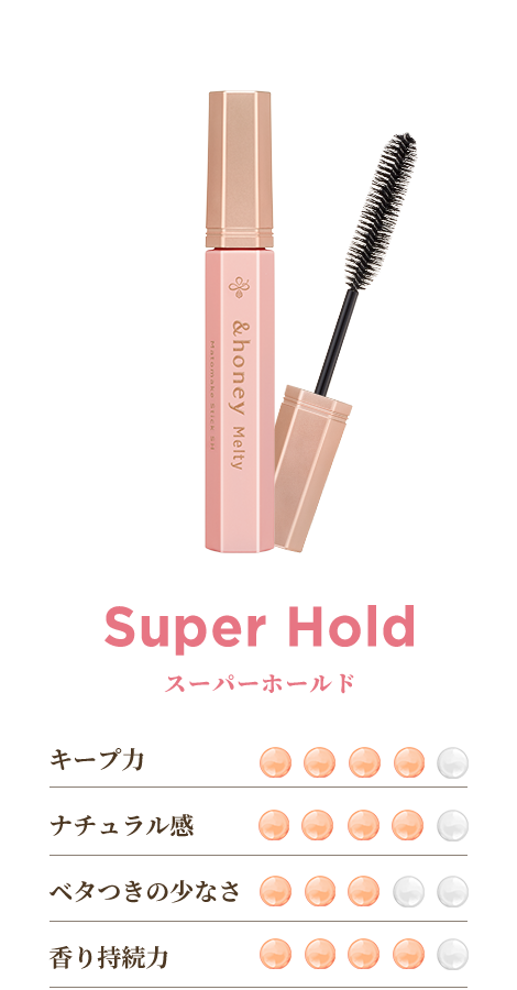 アンドハニー メルティ マトメイクスティック スーパーホールド 4.0