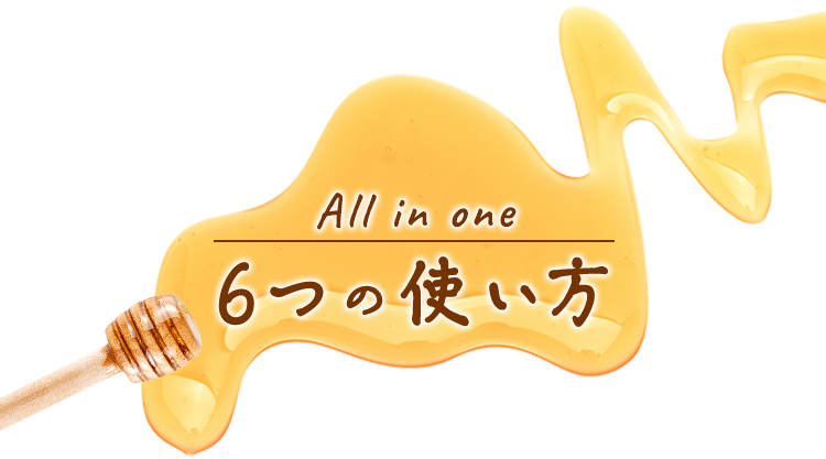 All in one 6つの使い方